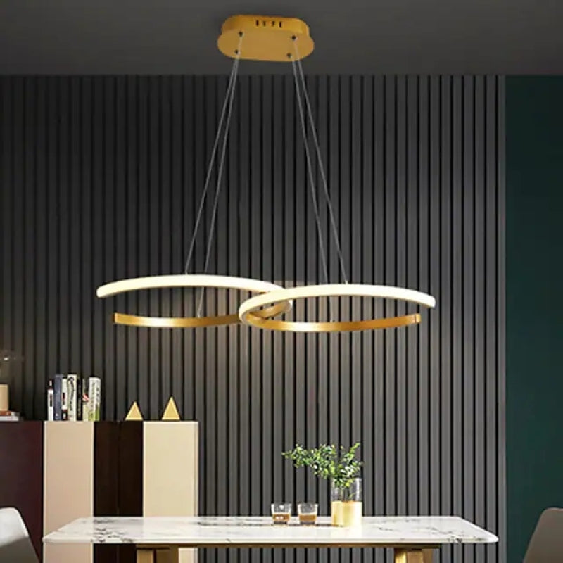 Louise Moderne Design LED Hanglampen Zwart Wit Metal Silica Gel