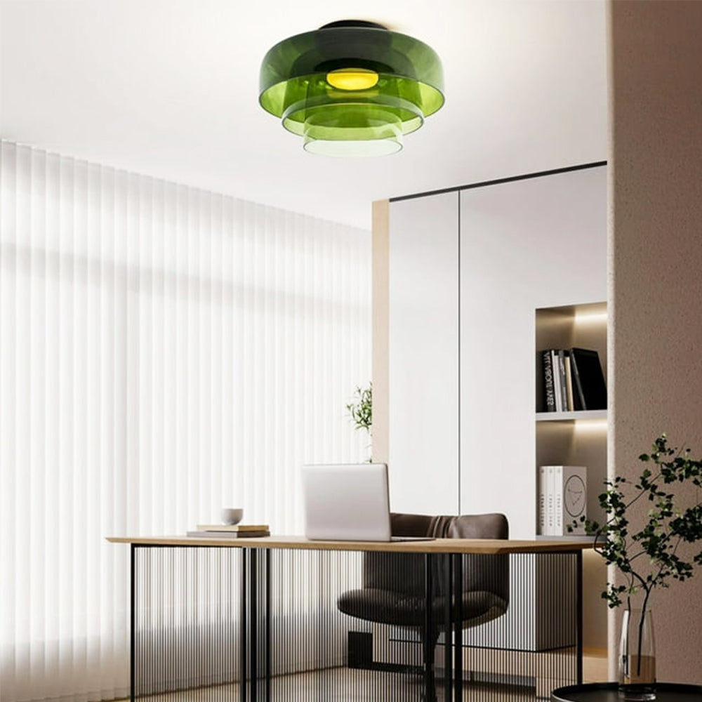 Morandi Moderne Creatieve Glas Plafondlamp Woonkamer