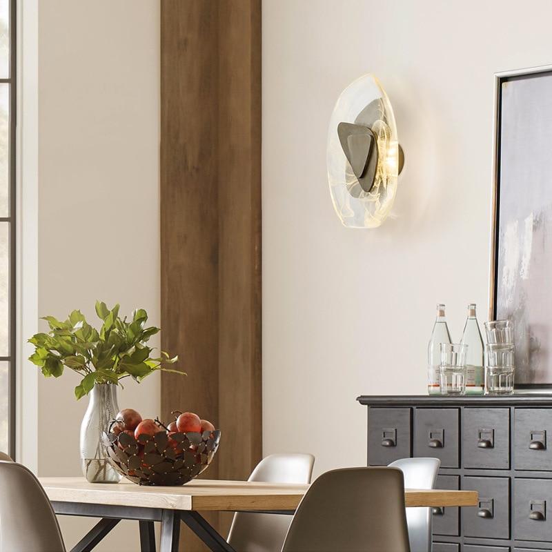 Jade Design Kleine LED Wandlampen Zwart Goud Metaal Slaapkamer