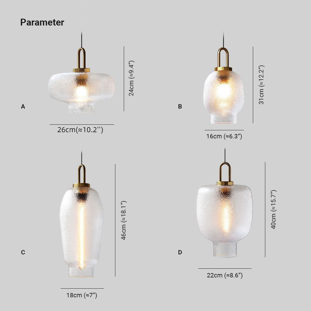 Hailie Moderne Minimalistische Hanglampen Goud Metaal/Glas Woonkamer