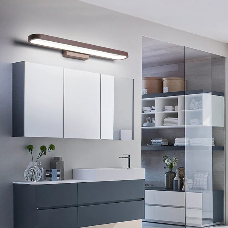Leigh Kleine Moderne LED Wandlampen Wit Metaal Silica Gel Badkamer