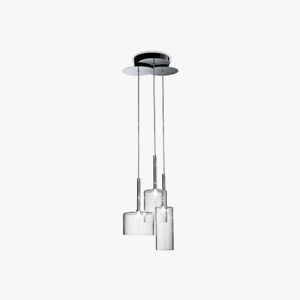 Kristy Moderne Design LED Hanglamp Glas Transparant Woonkamer