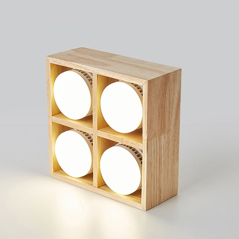 Ozawa Plafondlampen Geen hoofdlicht, Hout
