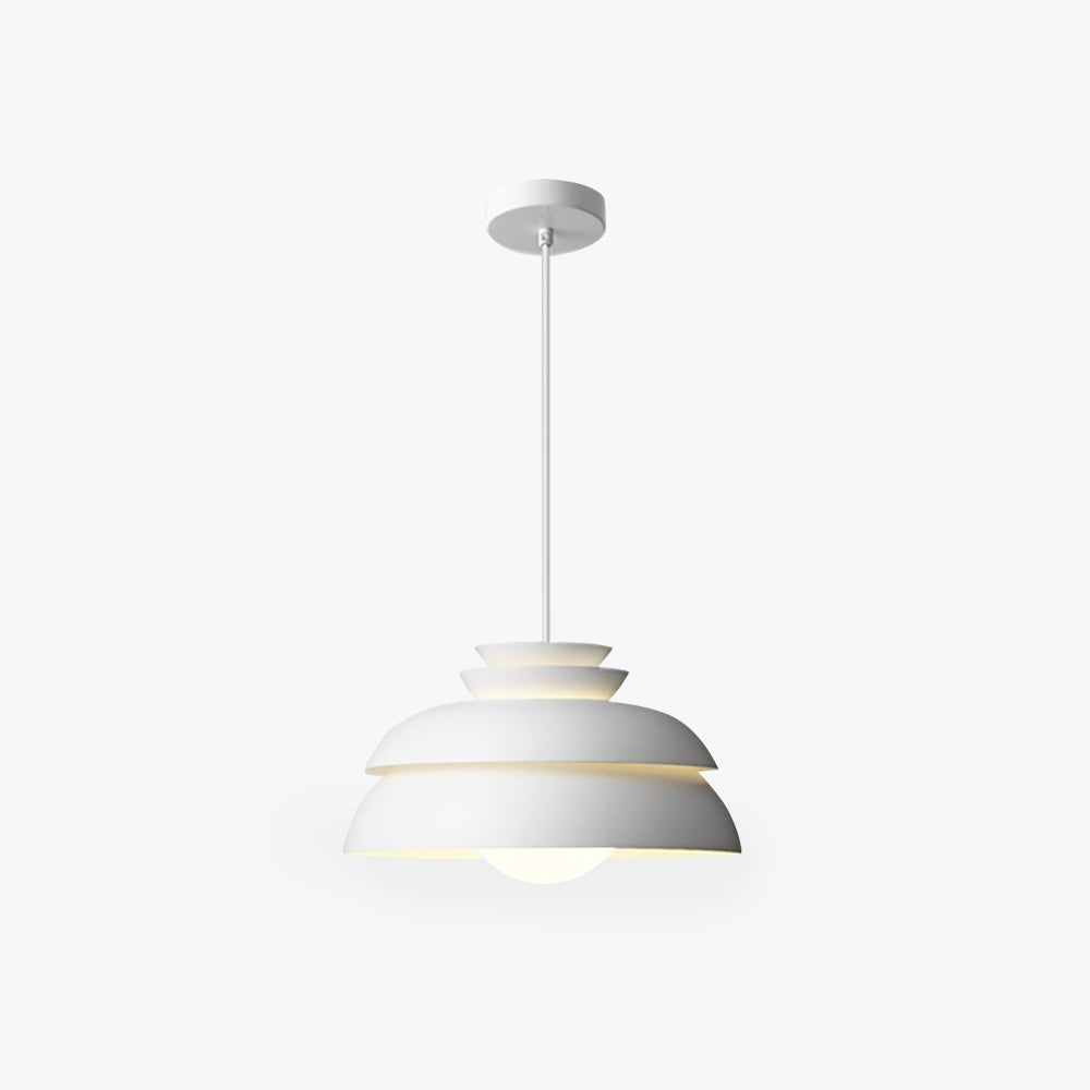 Morandi Moderne Ronde LED Hanglamp Wit Metaal Eetkamer Woonkamer