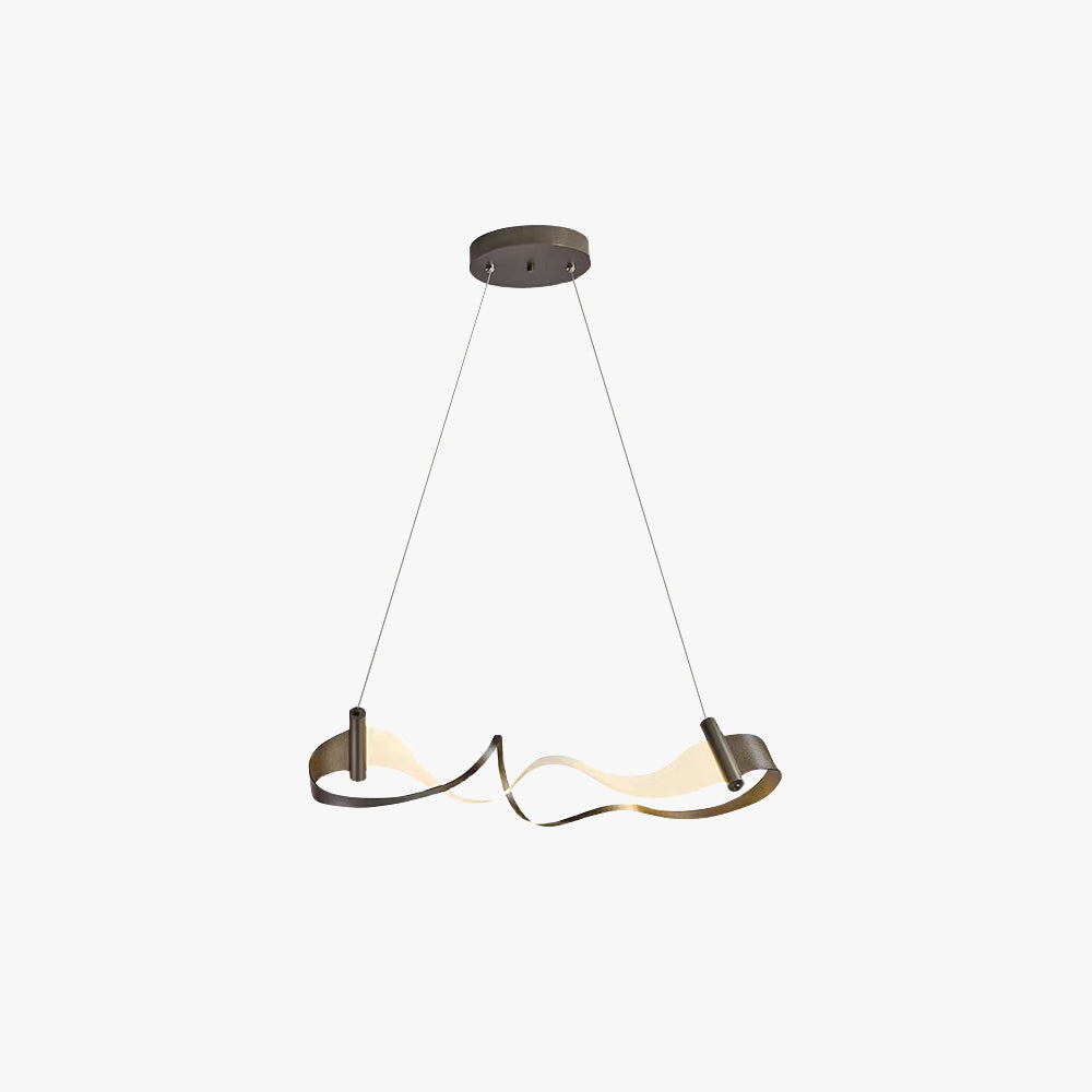 Louise Art Golvende LED Hanglamp Goud Metaal Eetkamer Slaapkamer