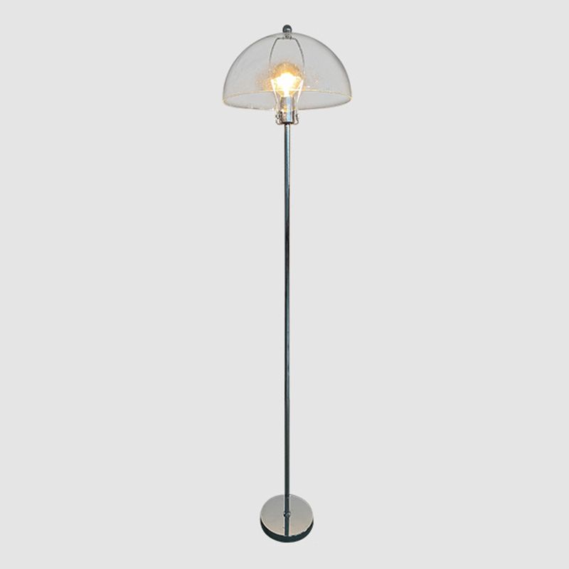 Levy Modern Bruin Glas Metaal LED Vloerlampen Slaapkamer Woonkamer