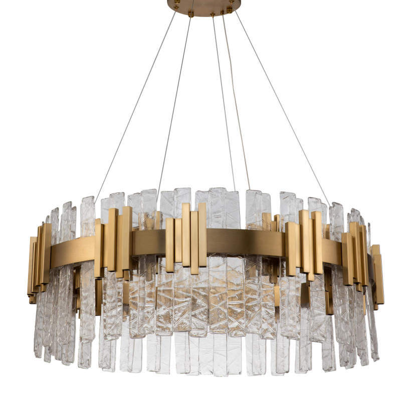 Marilyn Design LED Hanglamp Goud Metaal/Glas Slaapkamer/Woonkamer/Eetkamer