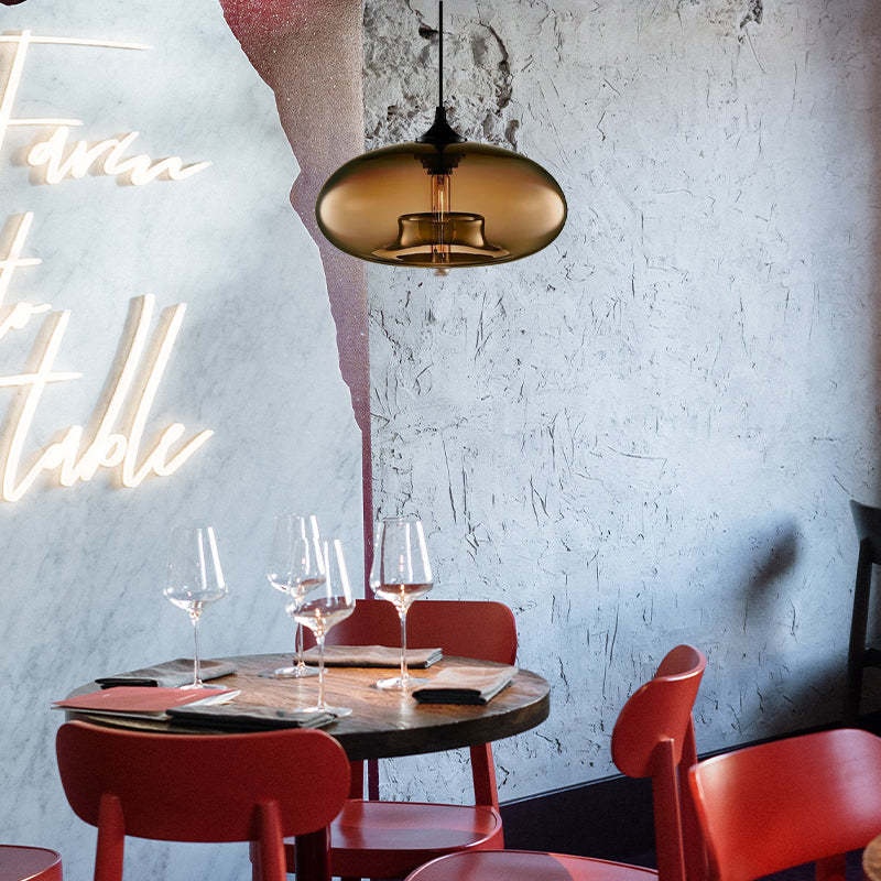 Morandi Moderne LED Hanglamp Kleurrijke Glas Woonkamer/Eetkamer