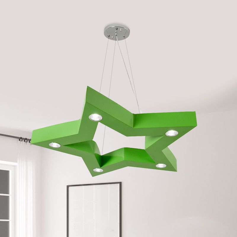 Minori Moderne Design LED Hanglamp Geel/Blauw Metaal Woonkamer