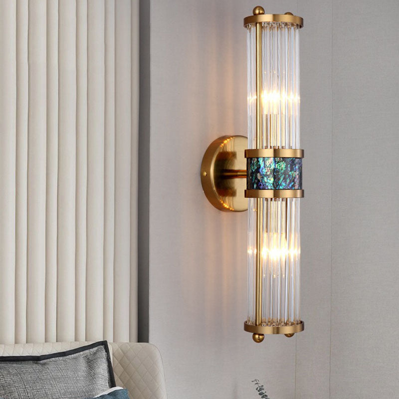 Leopold Vintage Design LED Wandlamp Glass Slaapkamer Woonkamer
