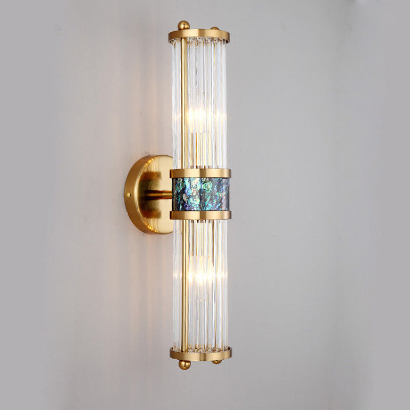 Leopold Vintage Design LED Wandlamp Glass Slaapkamer Woonkamer