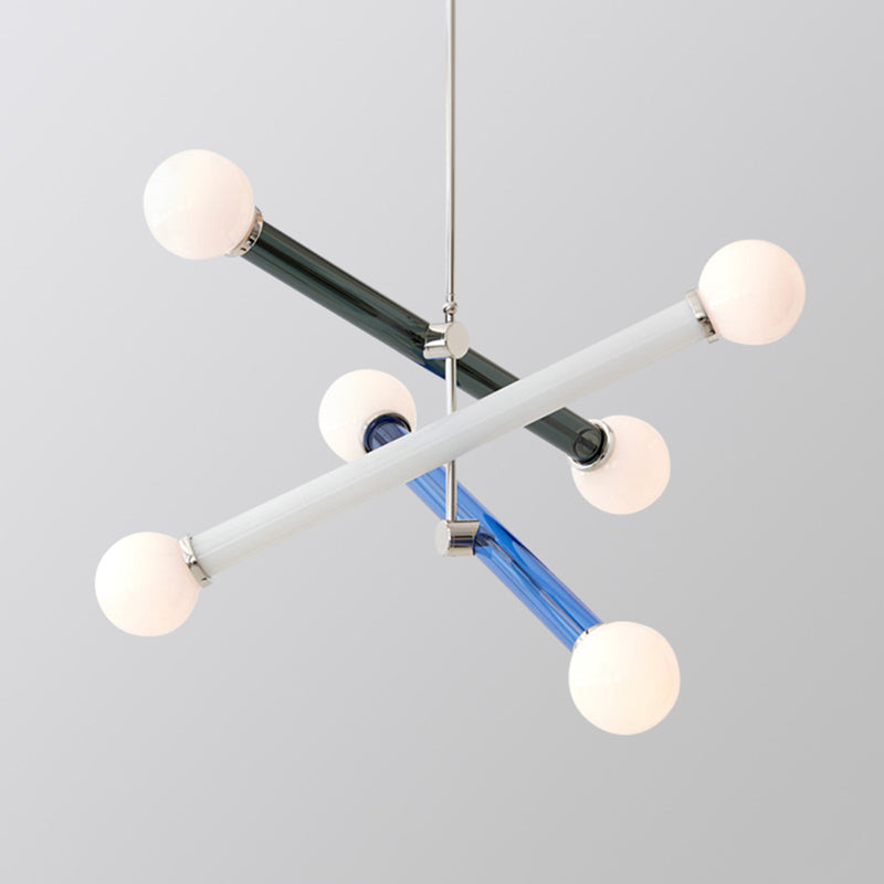 Elio Lineaire Design LED Hanglampen Metaal Glas Kinderkamer Woonkamer