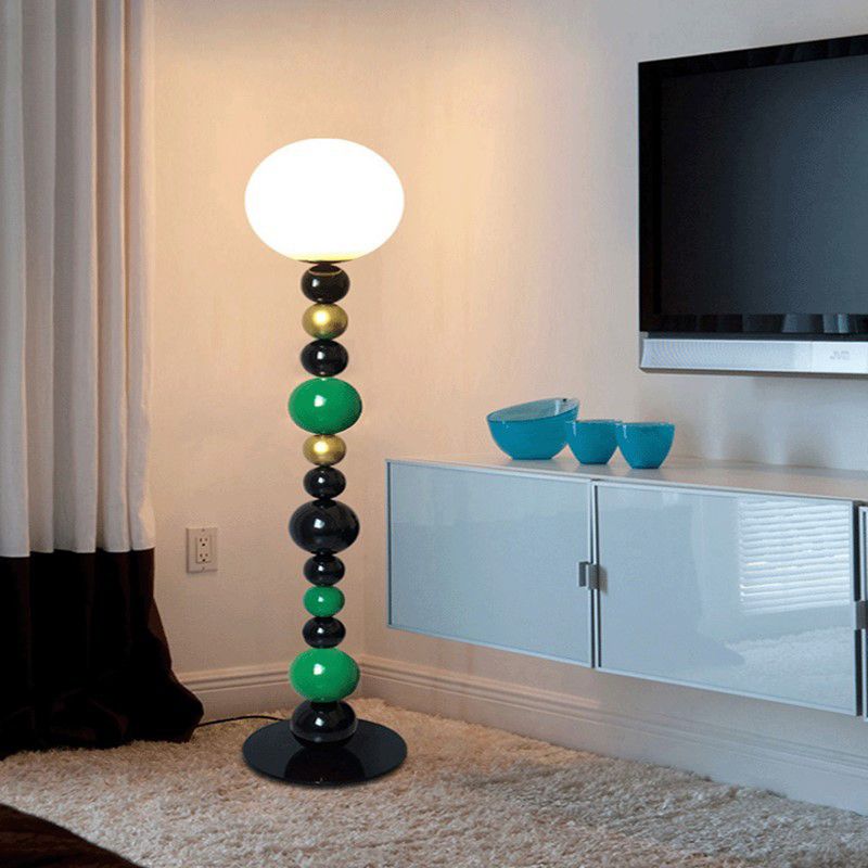 Morandi Moderne Design LED Vloerlamp Metalen Kogel Rood/Groen Eetkamer/Woonkamer/Kelder/Ha