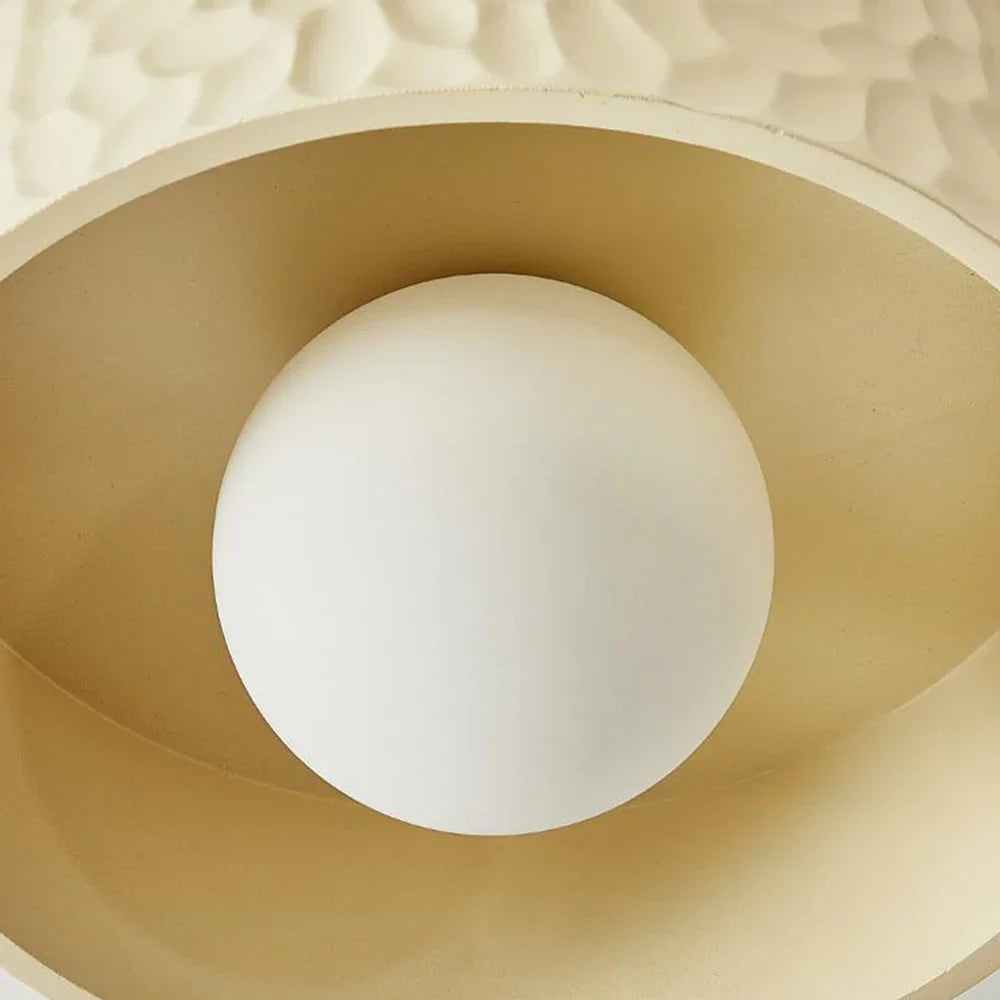 Carina Modern LED Plafondlamp Glas Slaapkamer Woonkamer