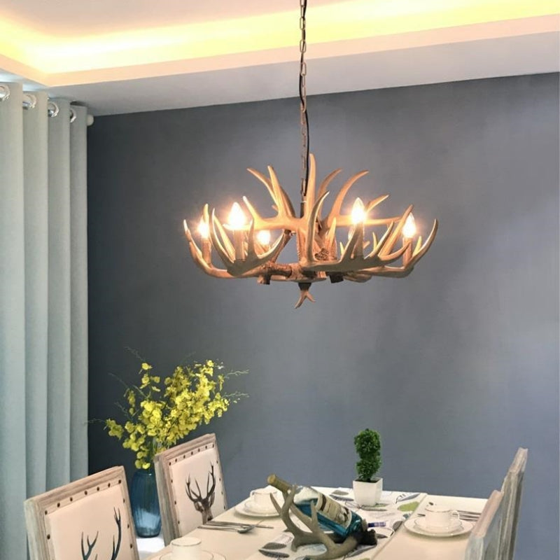 Brio Moderne Design Hertengewei LED Hanglamp Slaapk/Woonkamer