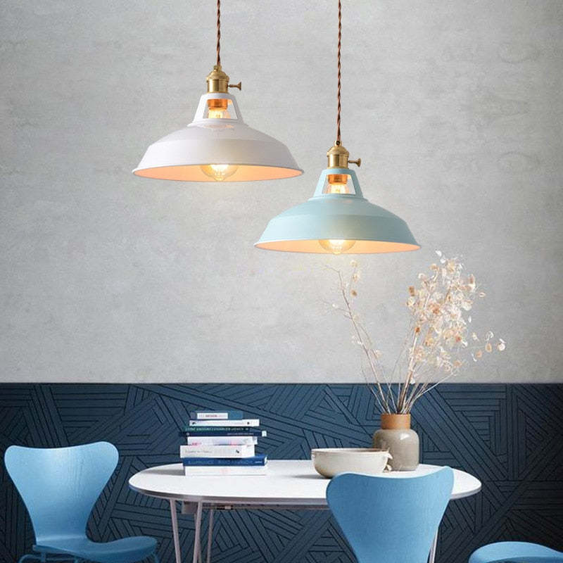 Morandi Moderne LED Hanglamp Metaal Kleurrijke Slaap/Eet/Woonkamer