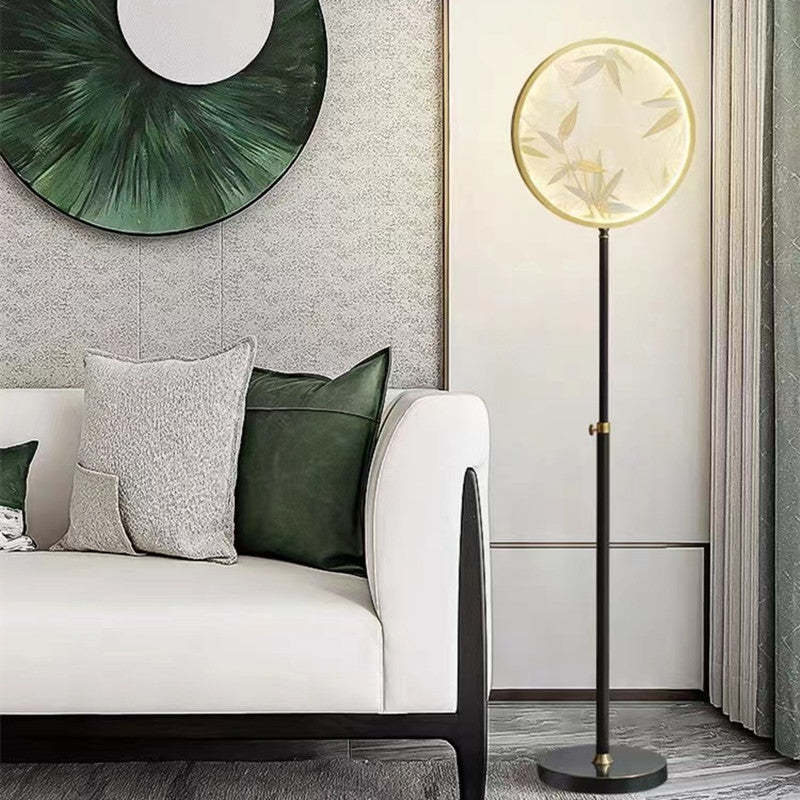 Jade Creatief LED Vloerlampen Zwart Metaal Glas Woonkamer Eetkamer