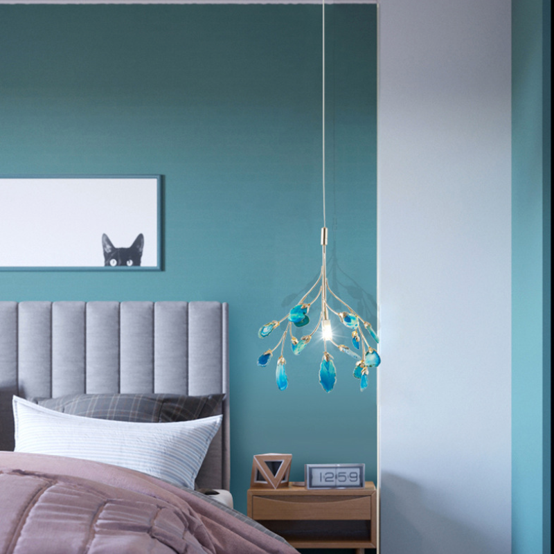 Javon Nordic Agaat Creatieve Kleurrijke Kroonluchter Slaapkamer/Woonkamer