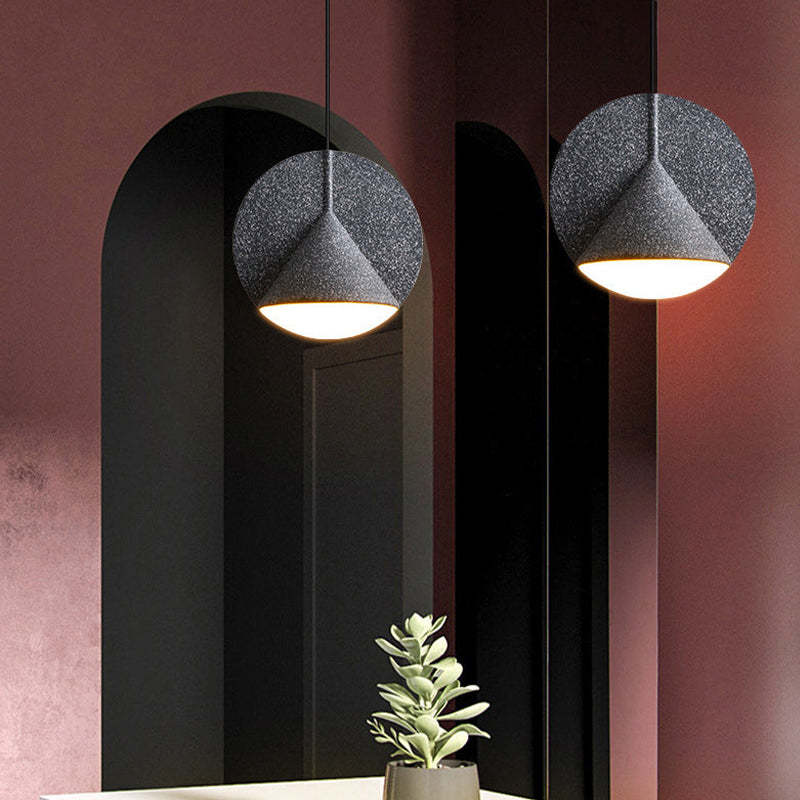 Morandi Art Design Hanglamp Grijs Blauw Geel Woonkamer Slaapkamer
