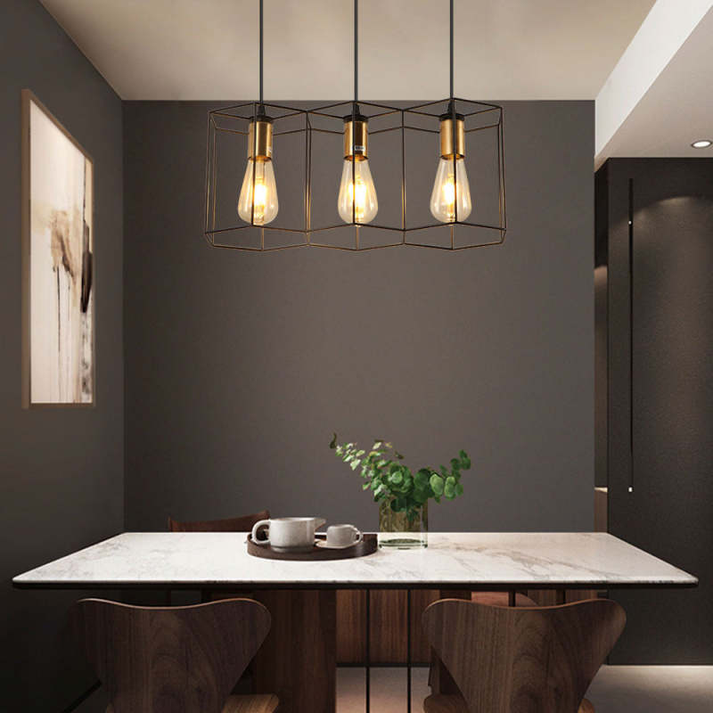 Orsini Vintage Design LED Hanglampen Metaal Eetkamer Slaapkamer