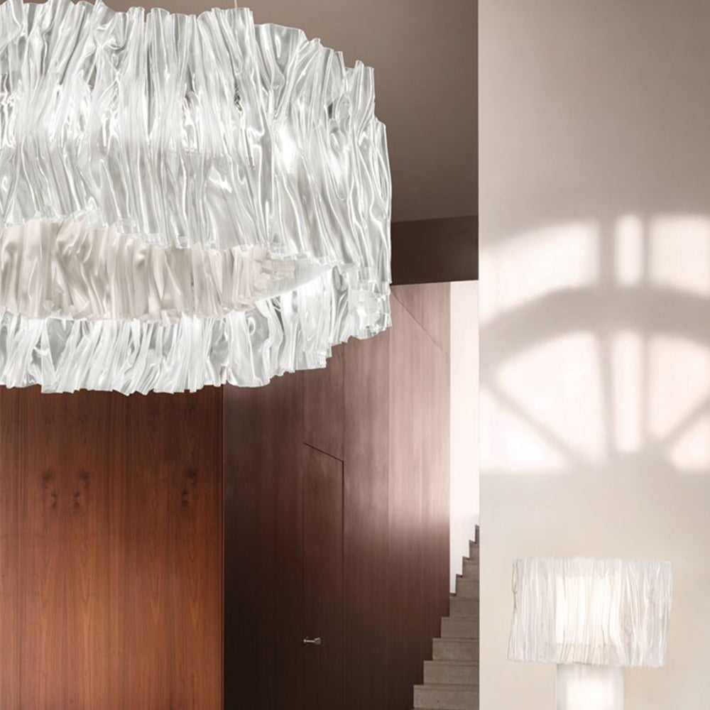 Kristy Moderne Cirkel Hanglamp Wit Goud Chroom Metaal Slaapkamer Woonkamer