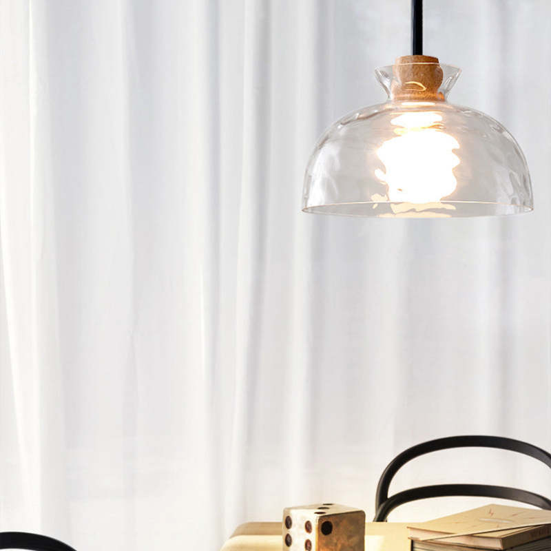 Levy Moderne Hanglampen Helder Metaal Glas Slaapkamer Woonkamer
