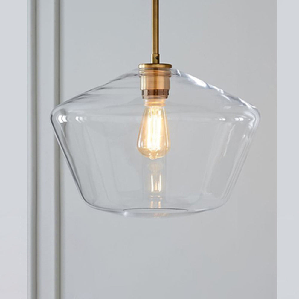Hailie Kleine Retro LED Hanglampen Glas Metaal Woonkamer slaapkamer