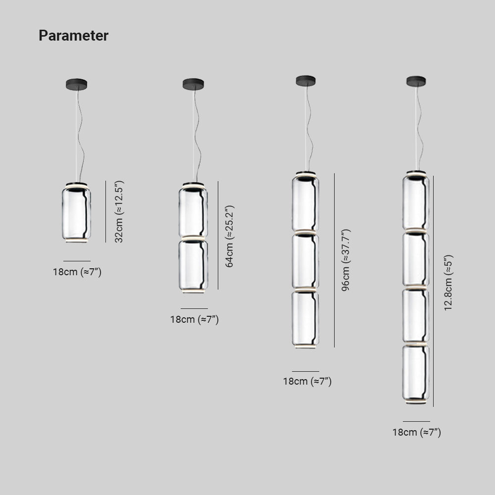 Hailie Moderne LED Hanglampen Metaal Glas Slaapkamer Woonkamer