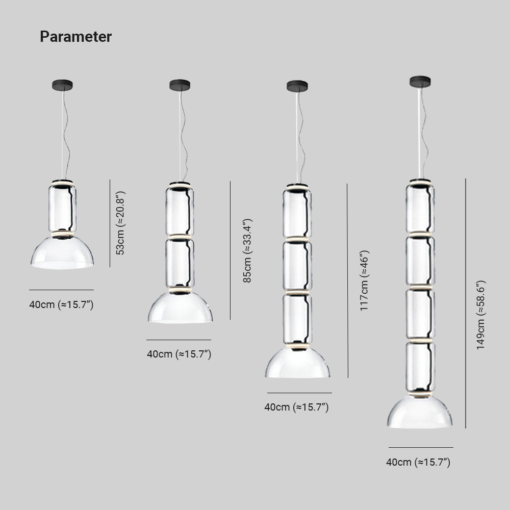 Hailie Moderne LED Hanglampen Metaal Glas Slaapkamer Woonkamer