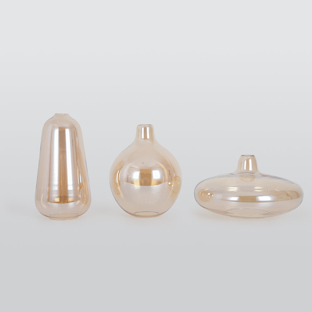 Hailie Moderne LED Hanglamp Amber Glas Metaal Woonkamer Slaapkamer