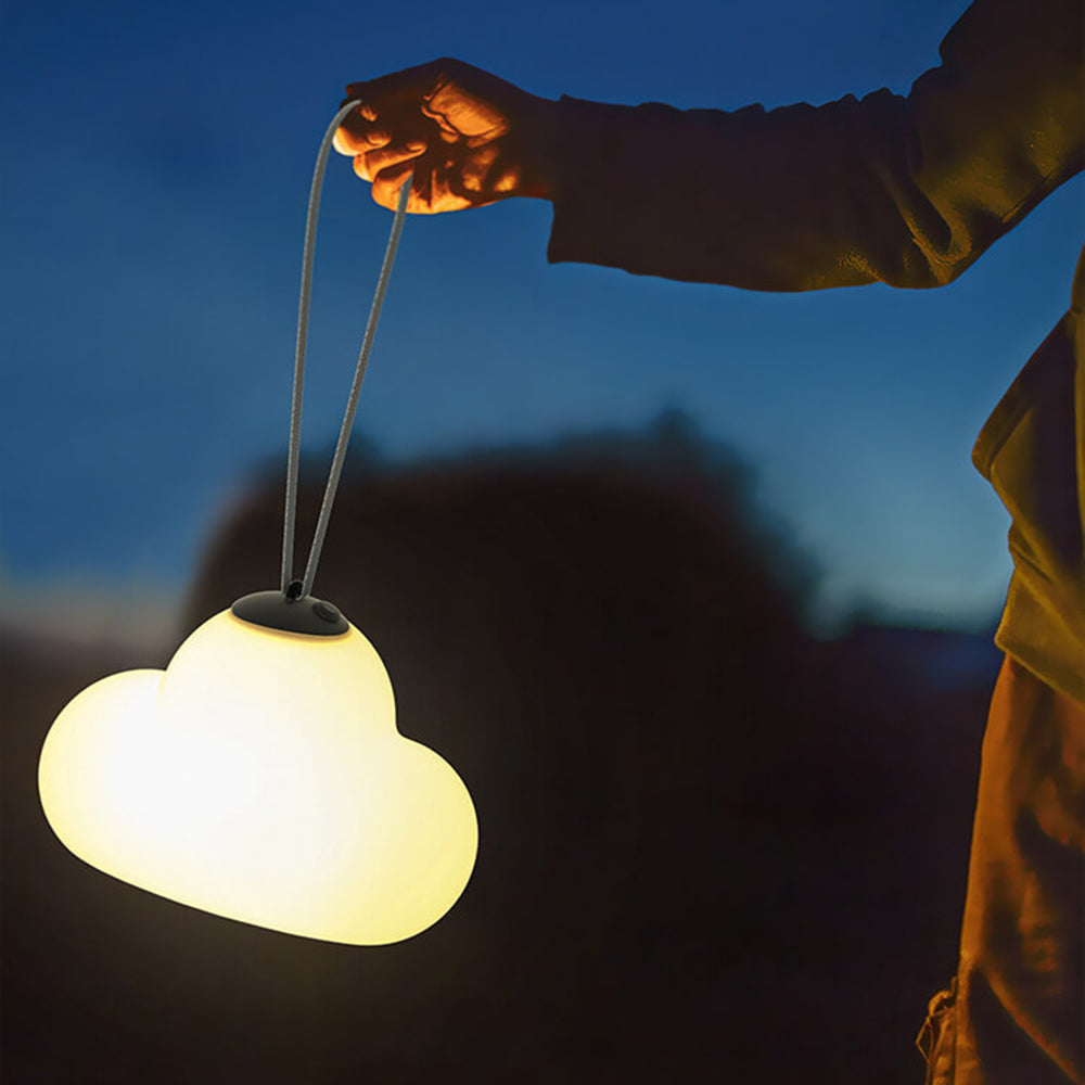Minori Design LED Hanglamp Wolk Melk Wit Metaal/Acryl Tuin