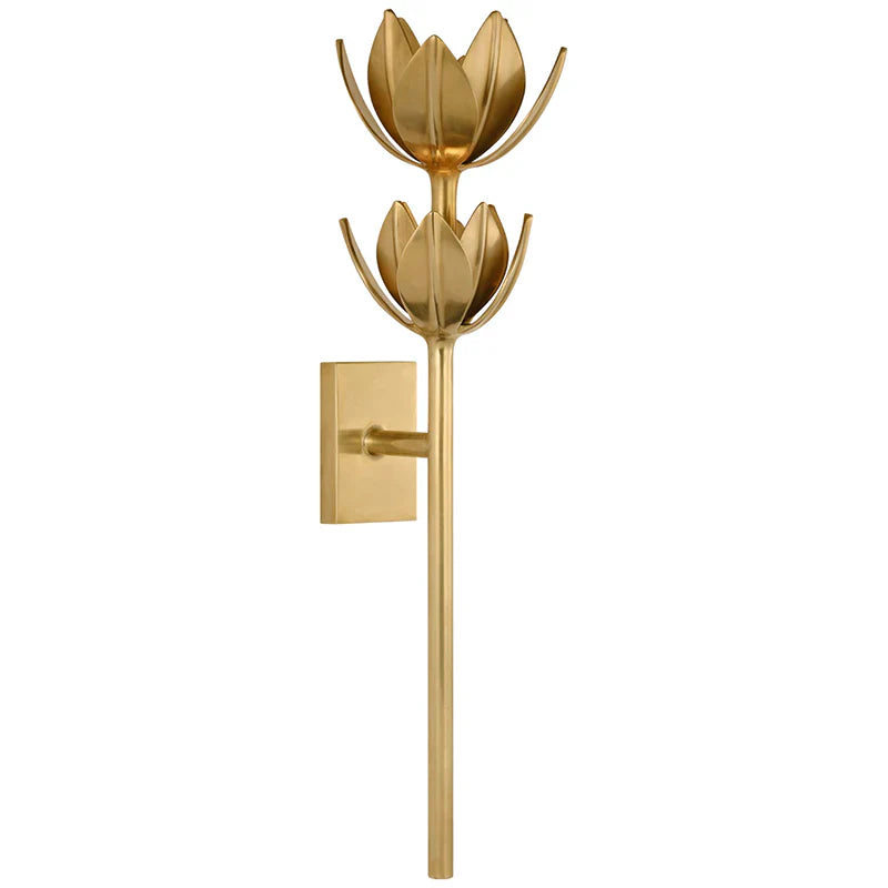 Valerio Vintage Metaal Messing Wit Wandlamp Eetkamer Slaapkamer