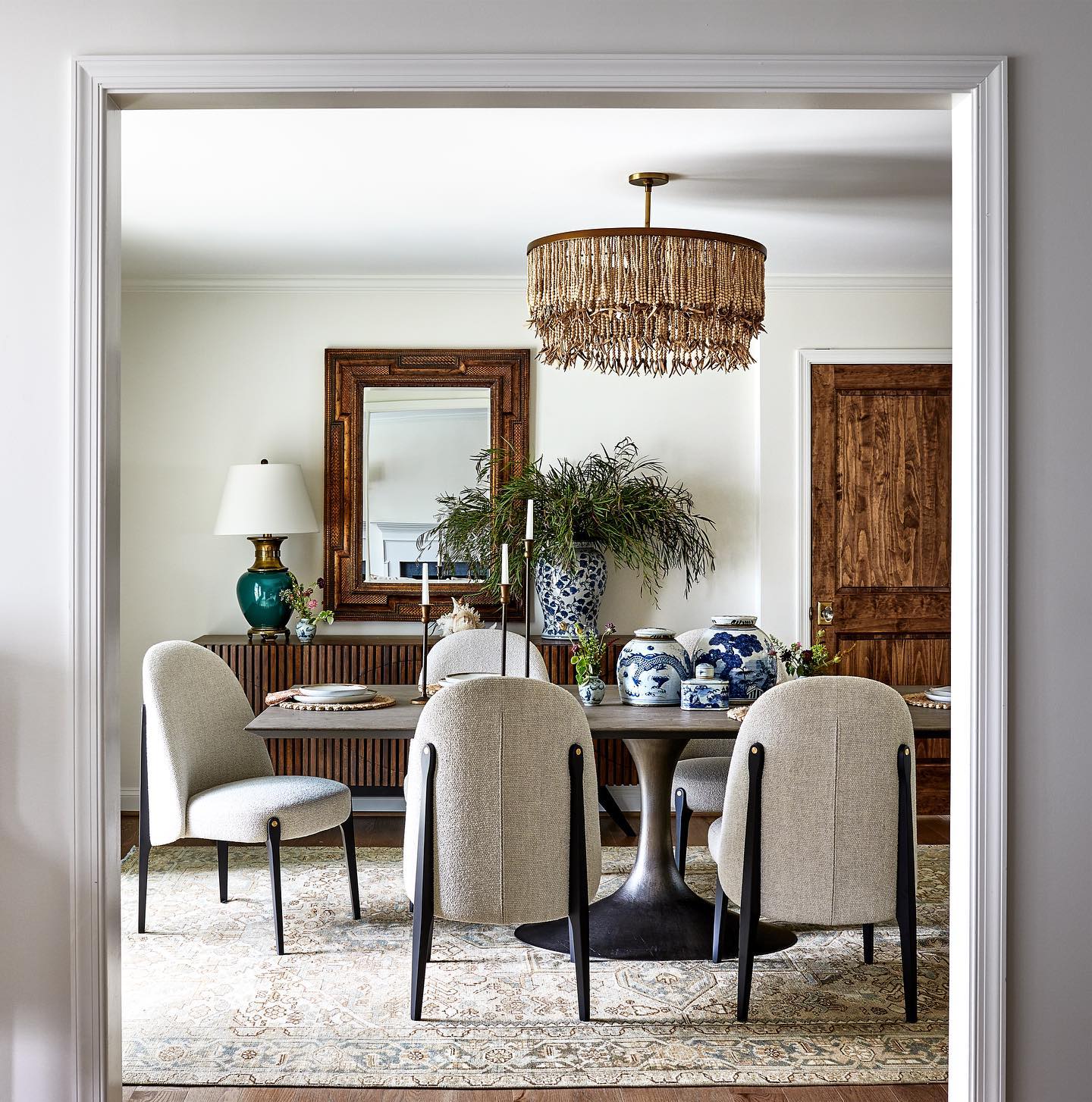 Marilyn Natuurlijk Hout Zwart Hanglampen Eetkamer Slaapkamer
