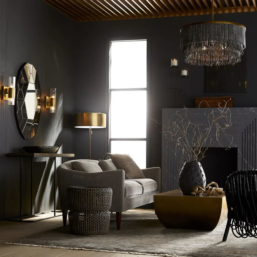 Marilyn Natuurlijk Hout Zwart Hanglampen Eetkamer Slaapkamer