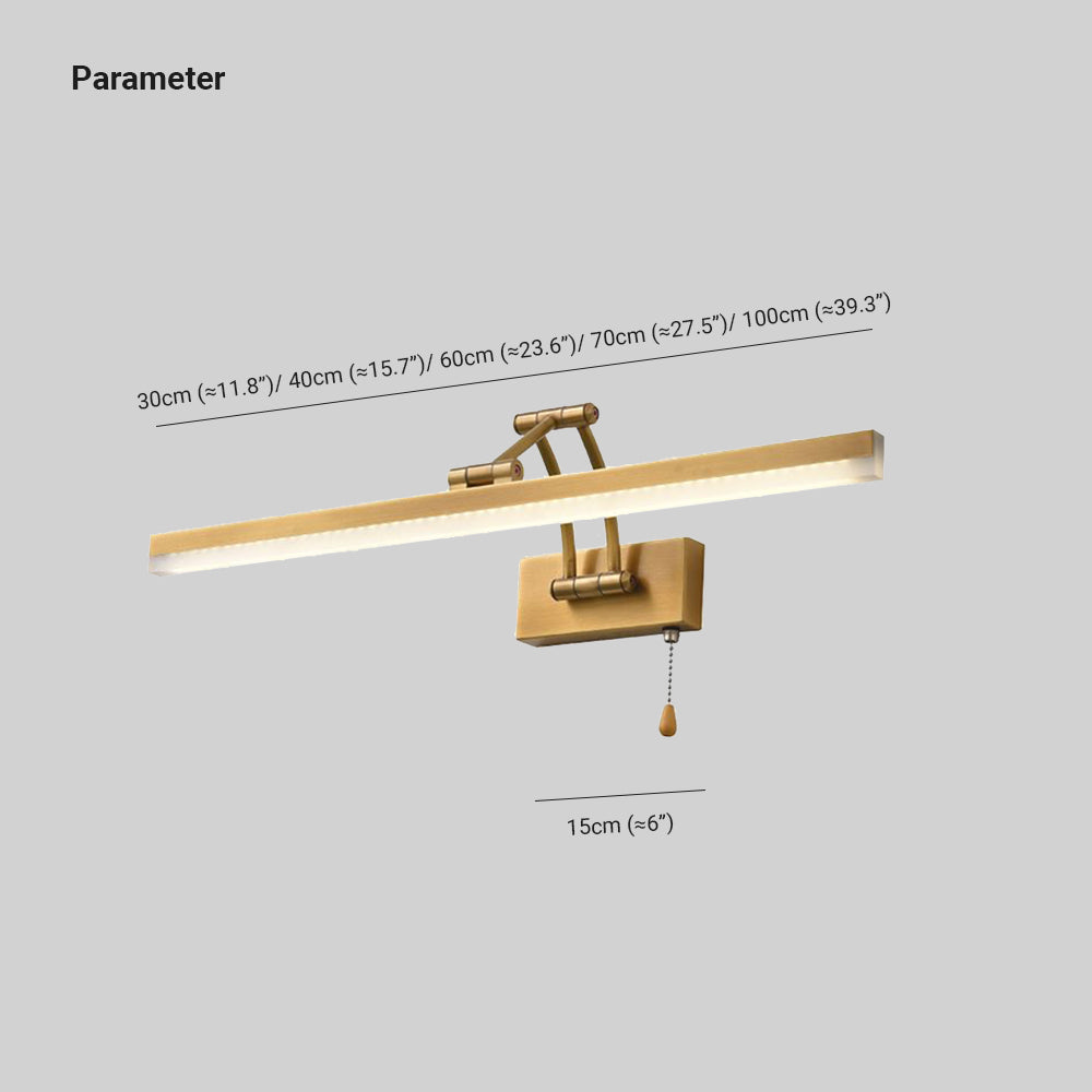 Leigh Moderne LED Wandlamp Zwart Metaal Badkamer Eetkamer