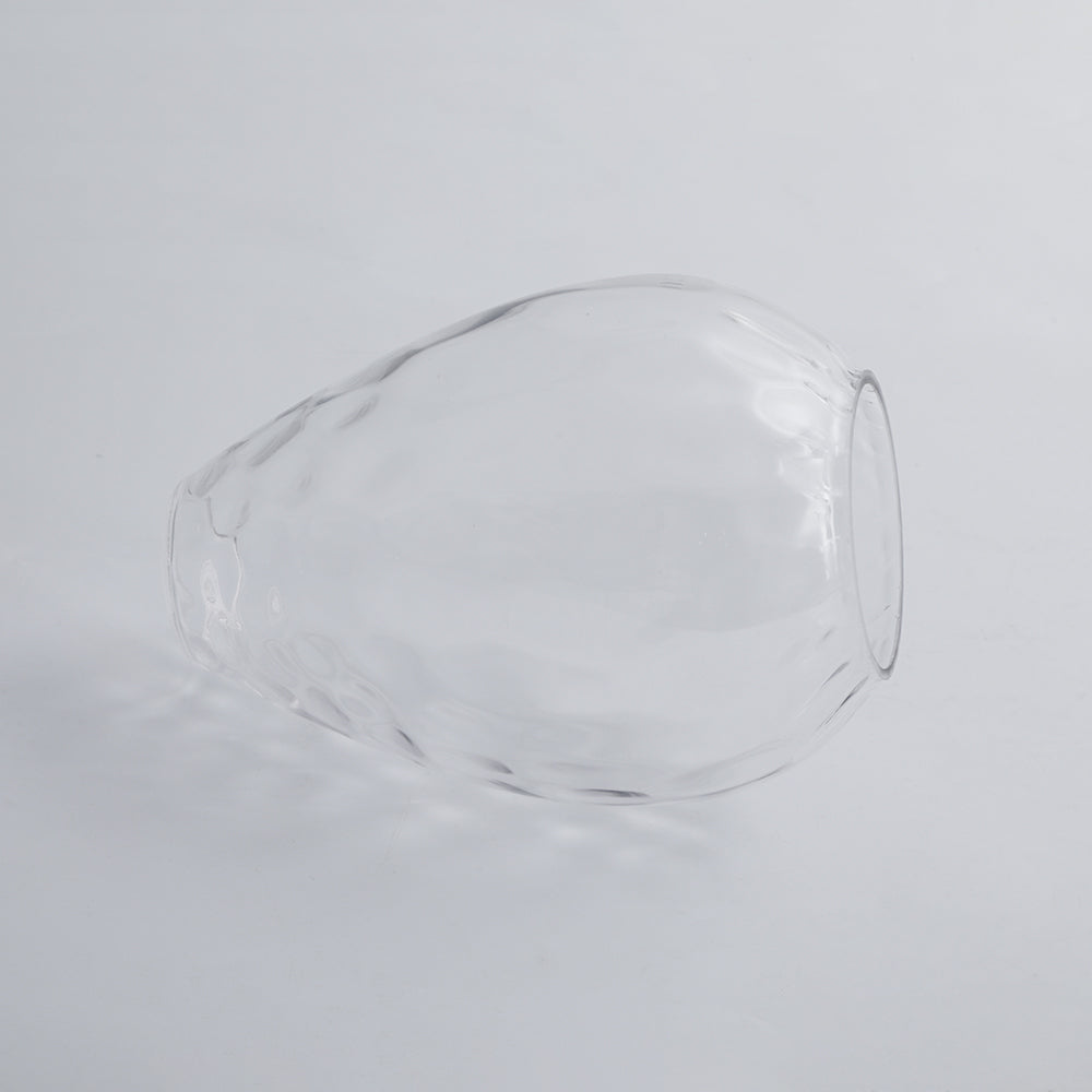Elio Vintage Teardrop Hanglamp, Bar/Kitcheneiland, Glas/Hout