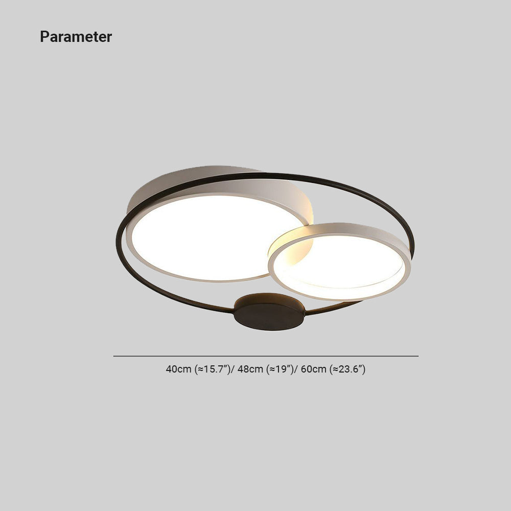 Lacey Moderne Design LED Plafondlamp Acryl Slaapkamer Woonkamer