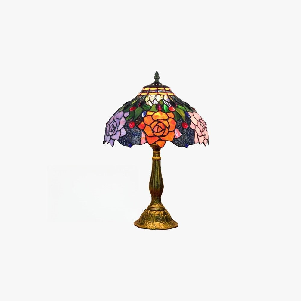 Valerio Vintage LED Tafellamp Slaap/Kinder/Babykamer Metaal/Glas