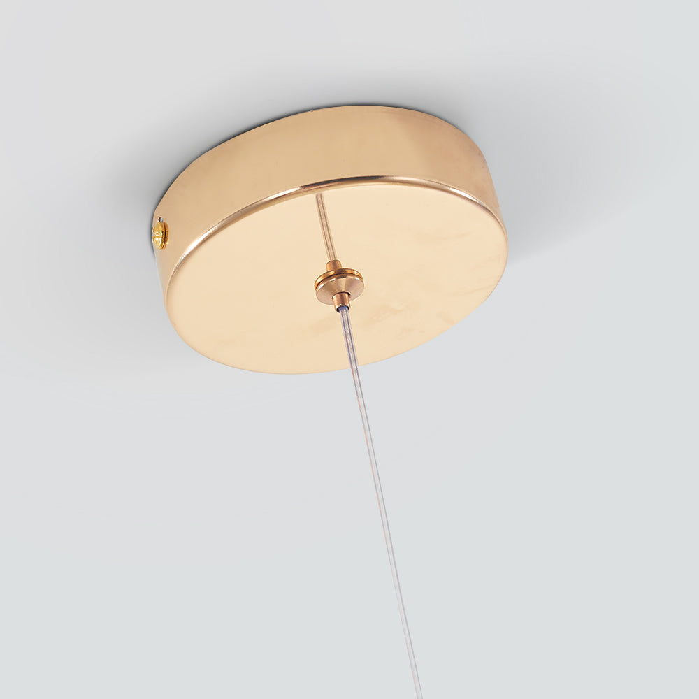 Hailie Moderne Design LED Hanglamp Kristal Metaal Woonkamer Keuken