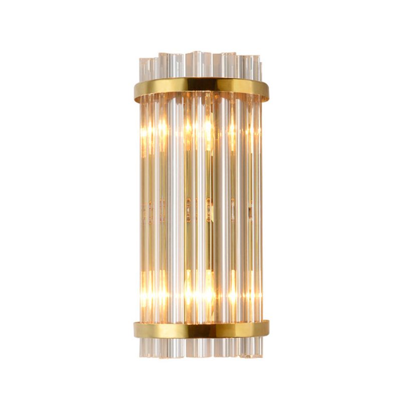 Kristy Luxe Design LED Wandlamp Glass Goud Slaapkamer Woonkamer