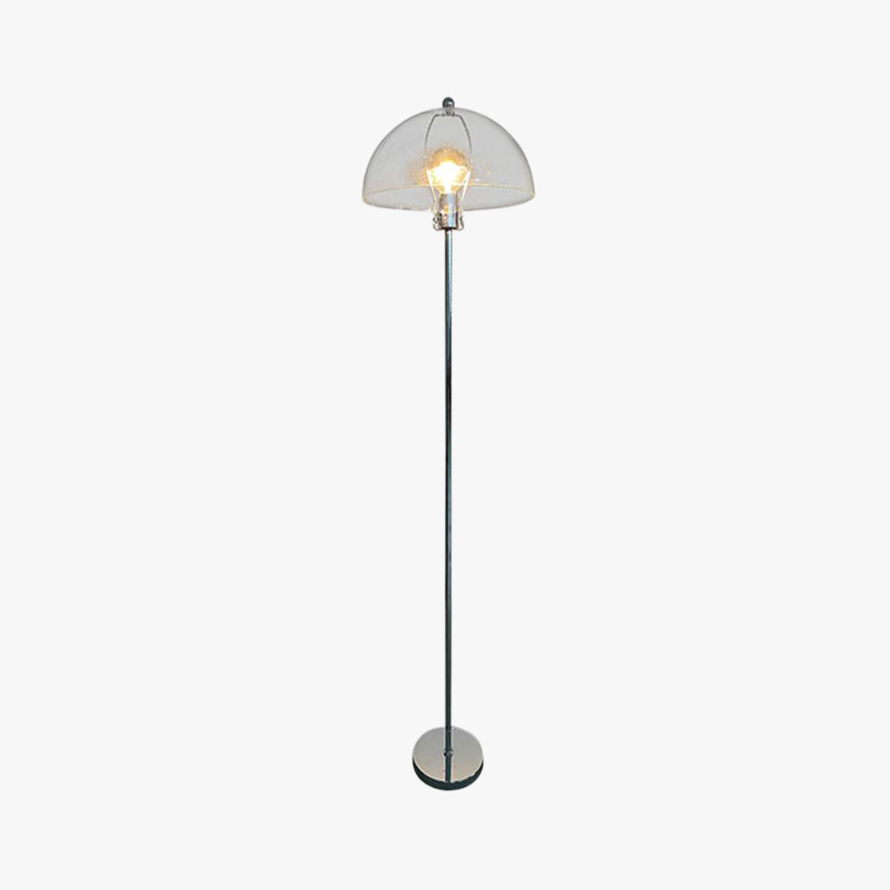 Levy Modern Bruin Glas Metaal LED Vloerlampen Slaapkamer Woonkamer