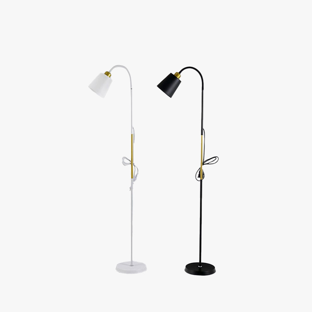 Morandi Moderne LED Vloerlamp Metaal Zwart/Wit/Goud Slaap/Woon/Eetkamer