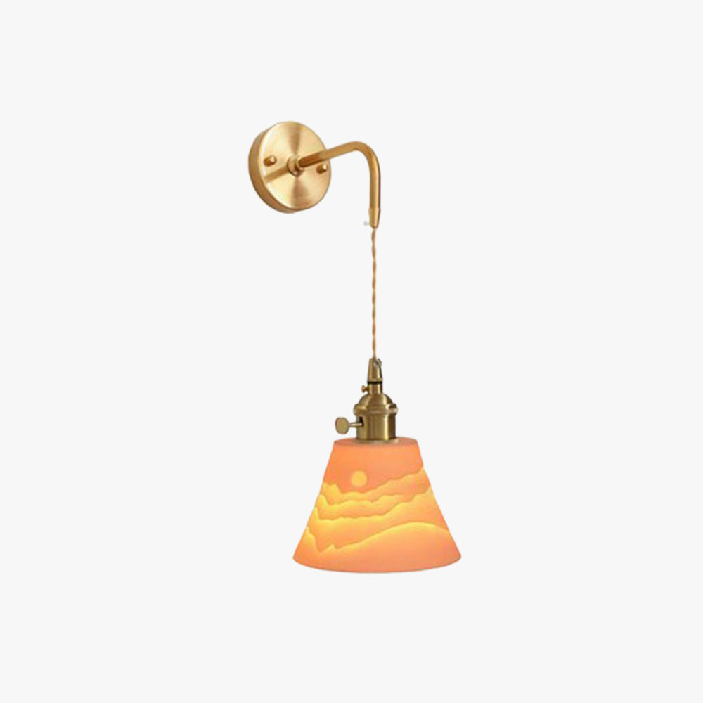Lottie Moderne Design Kegel Wandlamp Metaal/Keramiek Slaapkamer/Eetkamer/Woonkamer