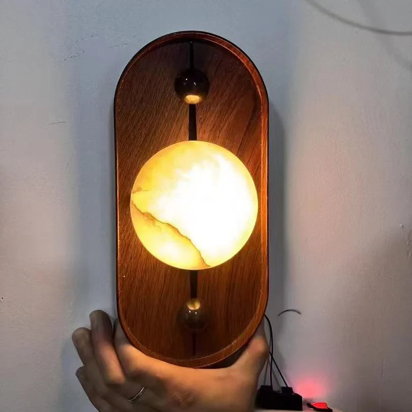 Muto Vintage Metaal Hars LED Wandlamp Slaapkamer Eetkamer