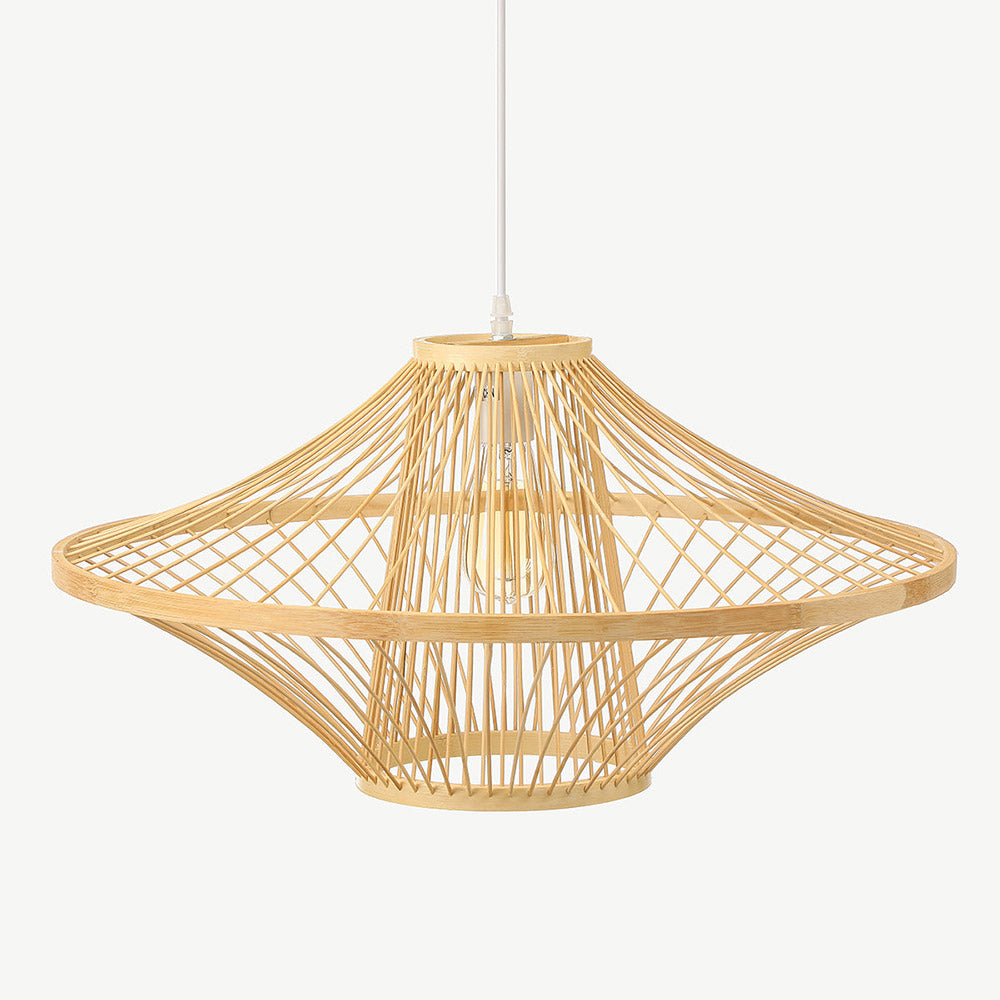 Muto Creatief Handgemaakt Hanglampen Bamboe Woonkamer