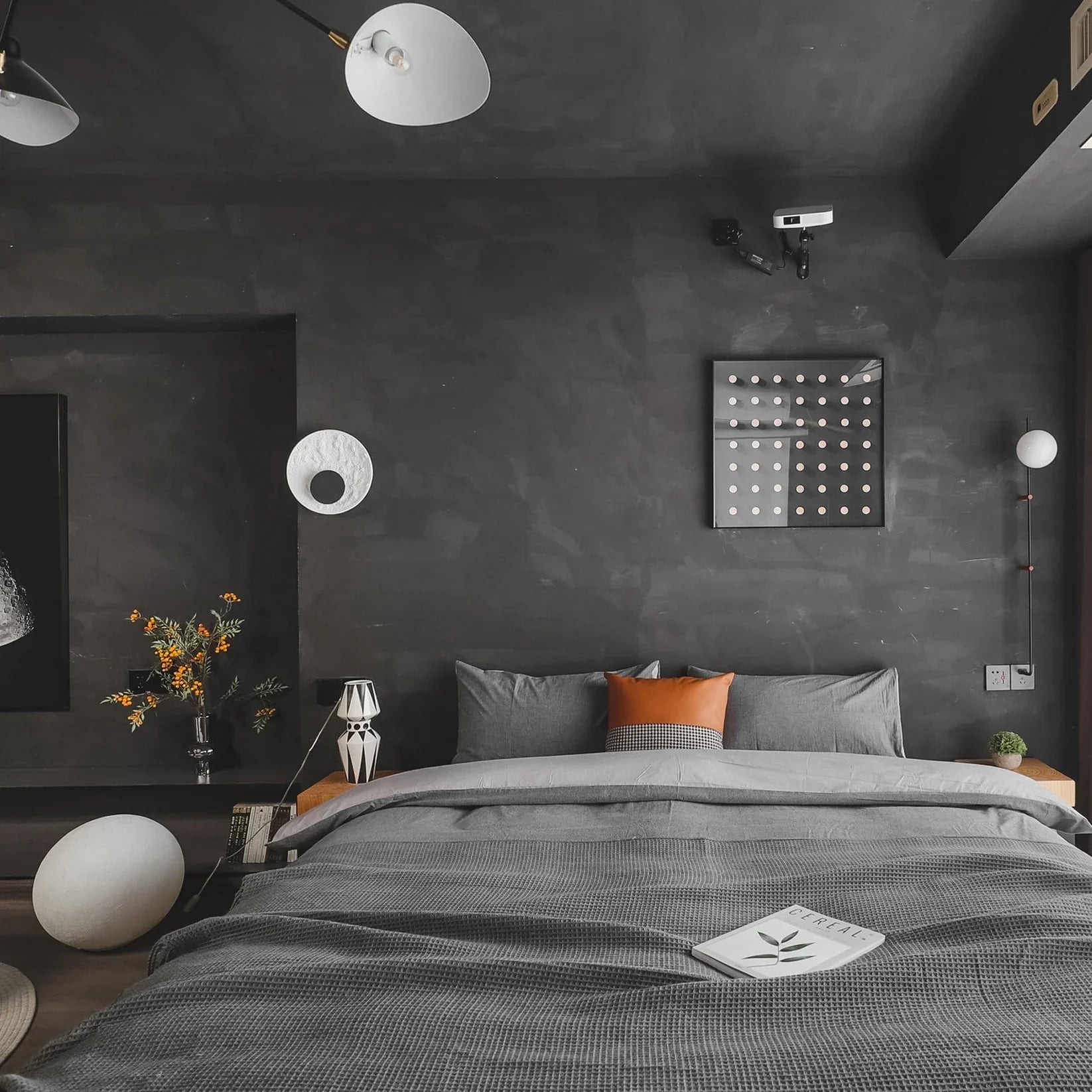 Byers Modern LED Ronde Hars Wandlamp Slaapkamer Eetkamer