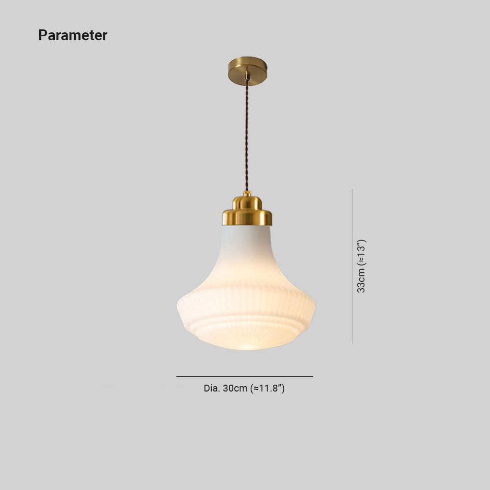 Hailie Retro Hanglampen Metaal Glas Eetkamer Slaapkamer Woonkamer