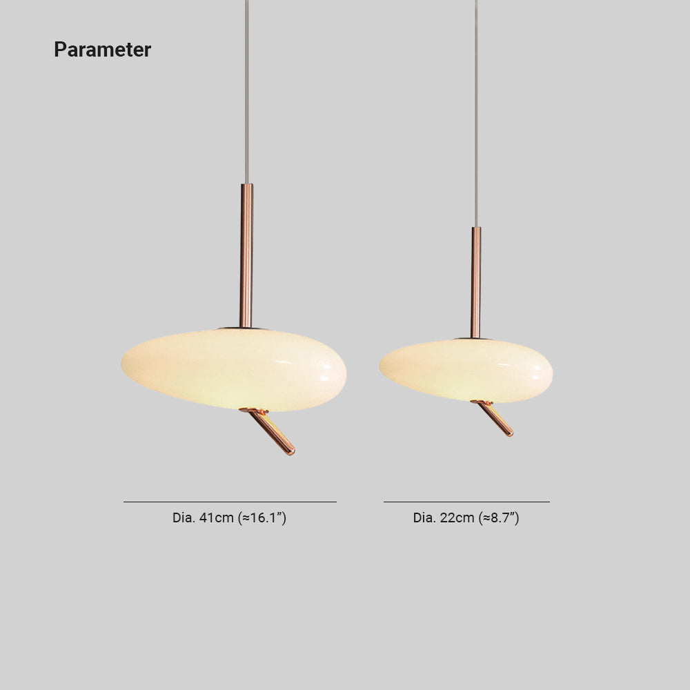 Hailie Modern Kiezels Acryl Metaal Hanglampen Woonkamer