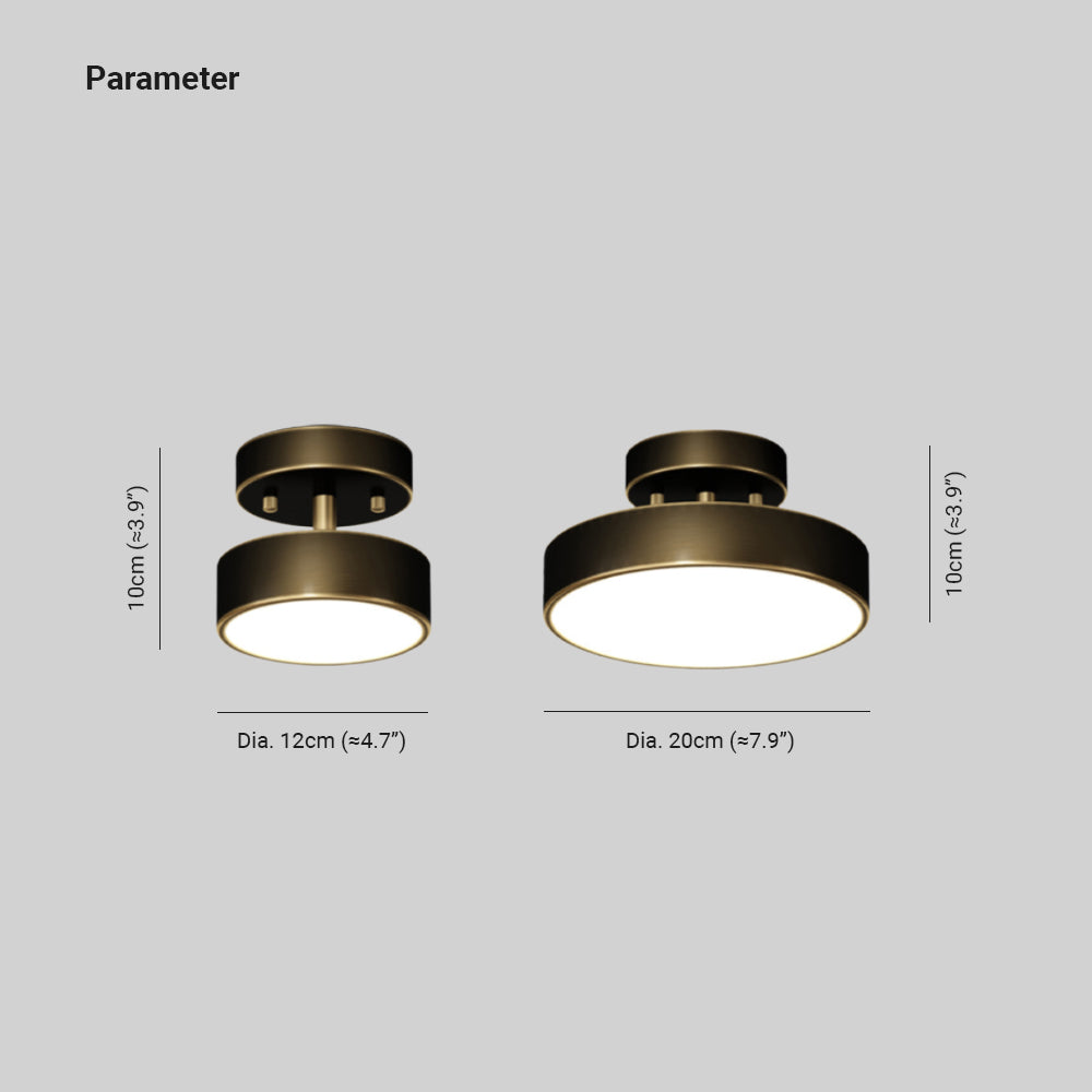 Carina Moderne Plafondlamp Metaal Woonkamer