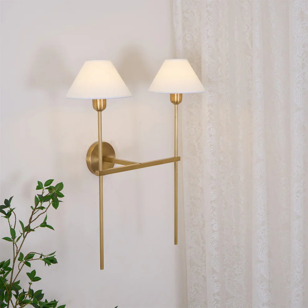 Valerio Vintage Klassiek Metaal Wandlamp Badkamer Slaapkamer Woonkamer